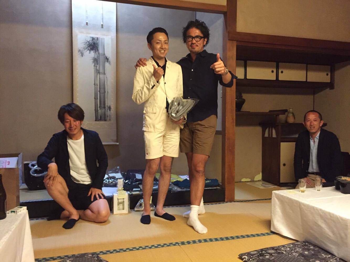 表彰シーン。たしか21位だったよね。マシコくん。