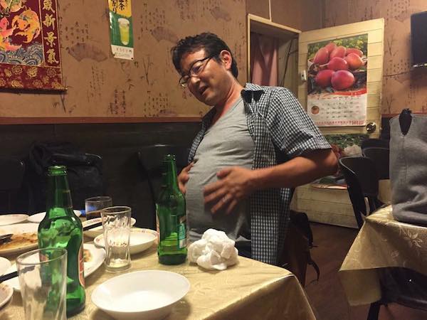 タカハシのお腹がポンポコリンっていうお話です。