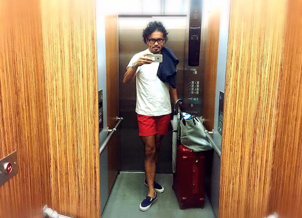 いつ密着されても良いように、短パン50本スーツケースに入れて来た件。