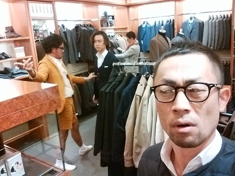 自撮りの天才と言われた清水の投稿。