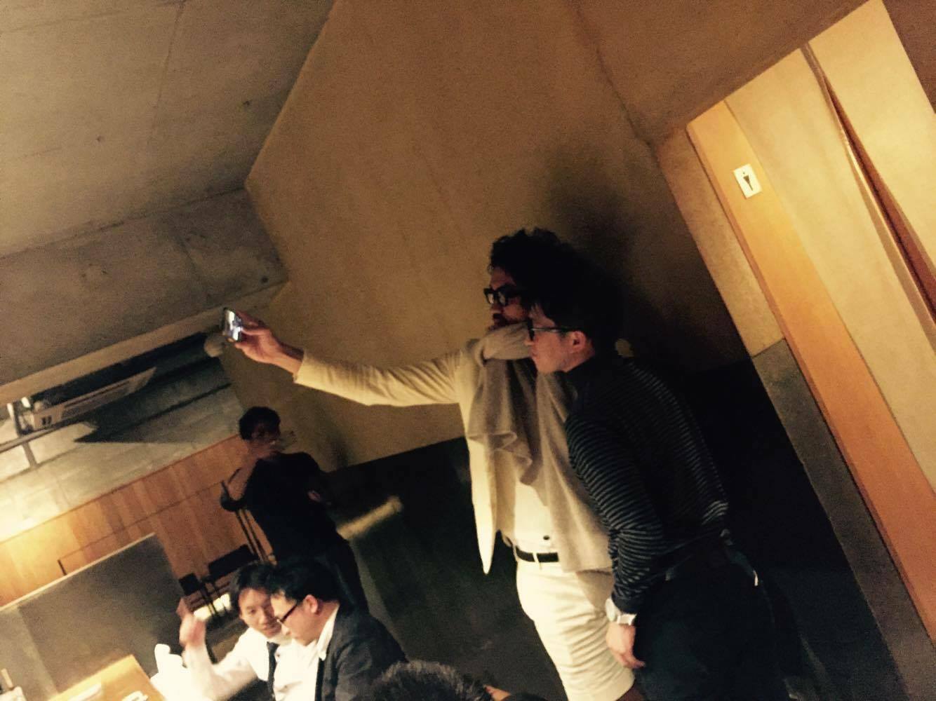 昨日のおでん屋さんでも。