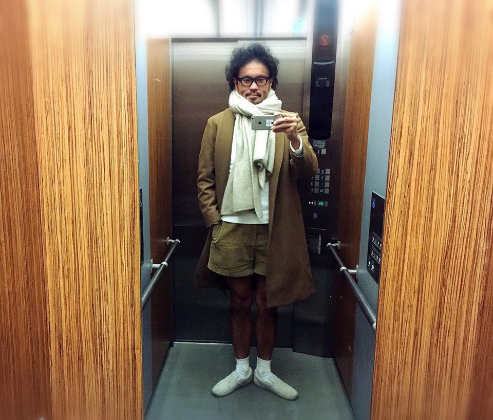 今日もこんな格好でお出掛けです。