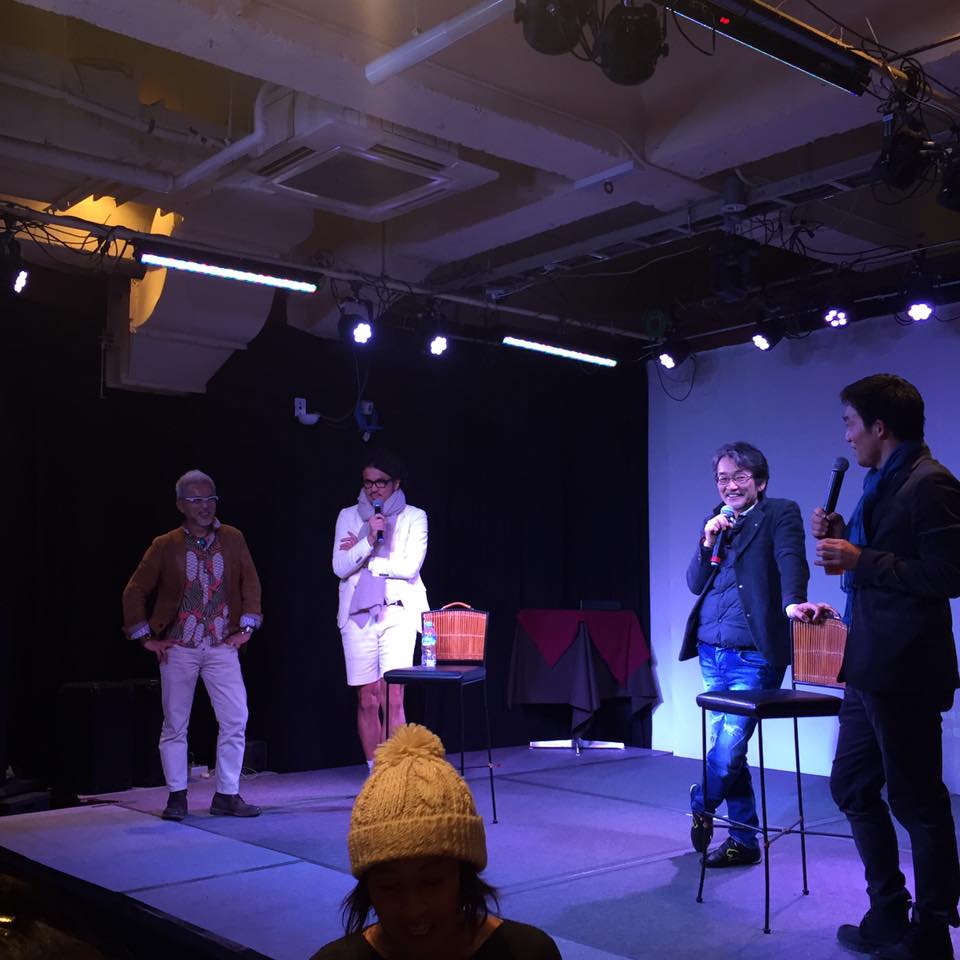 先日のエクスマ新春セミナーのトーク風景。