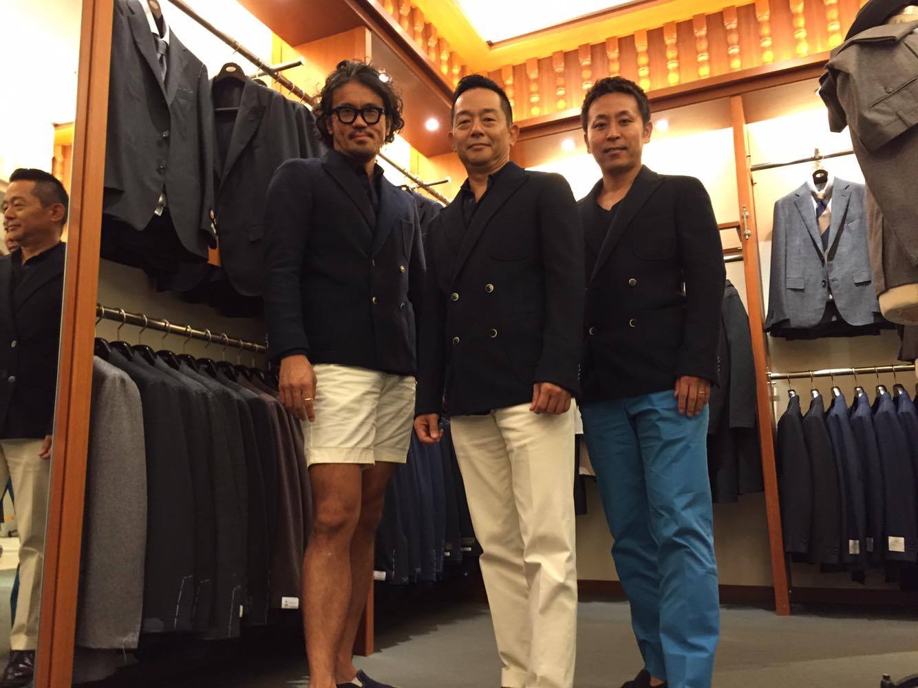 ニット、キンヤは定番のメンバーです。