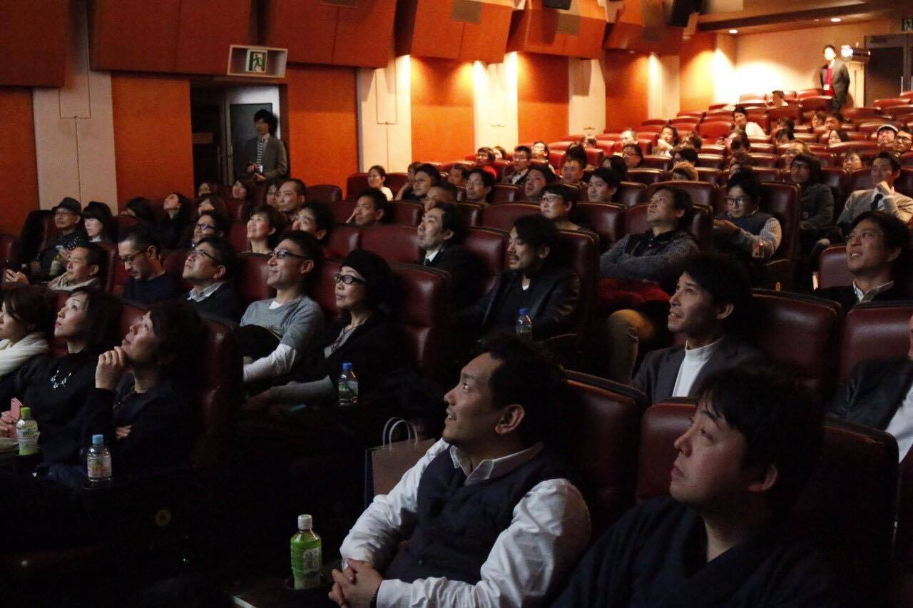 アパレル向けの映画館セミナー。