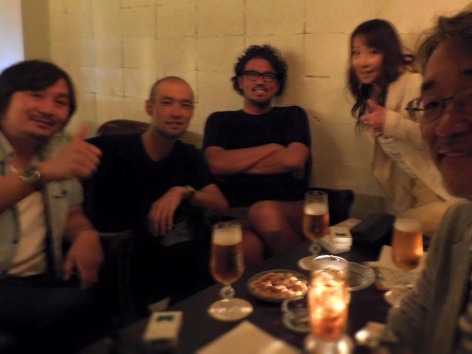 藤村先生も一緒に来れたー。