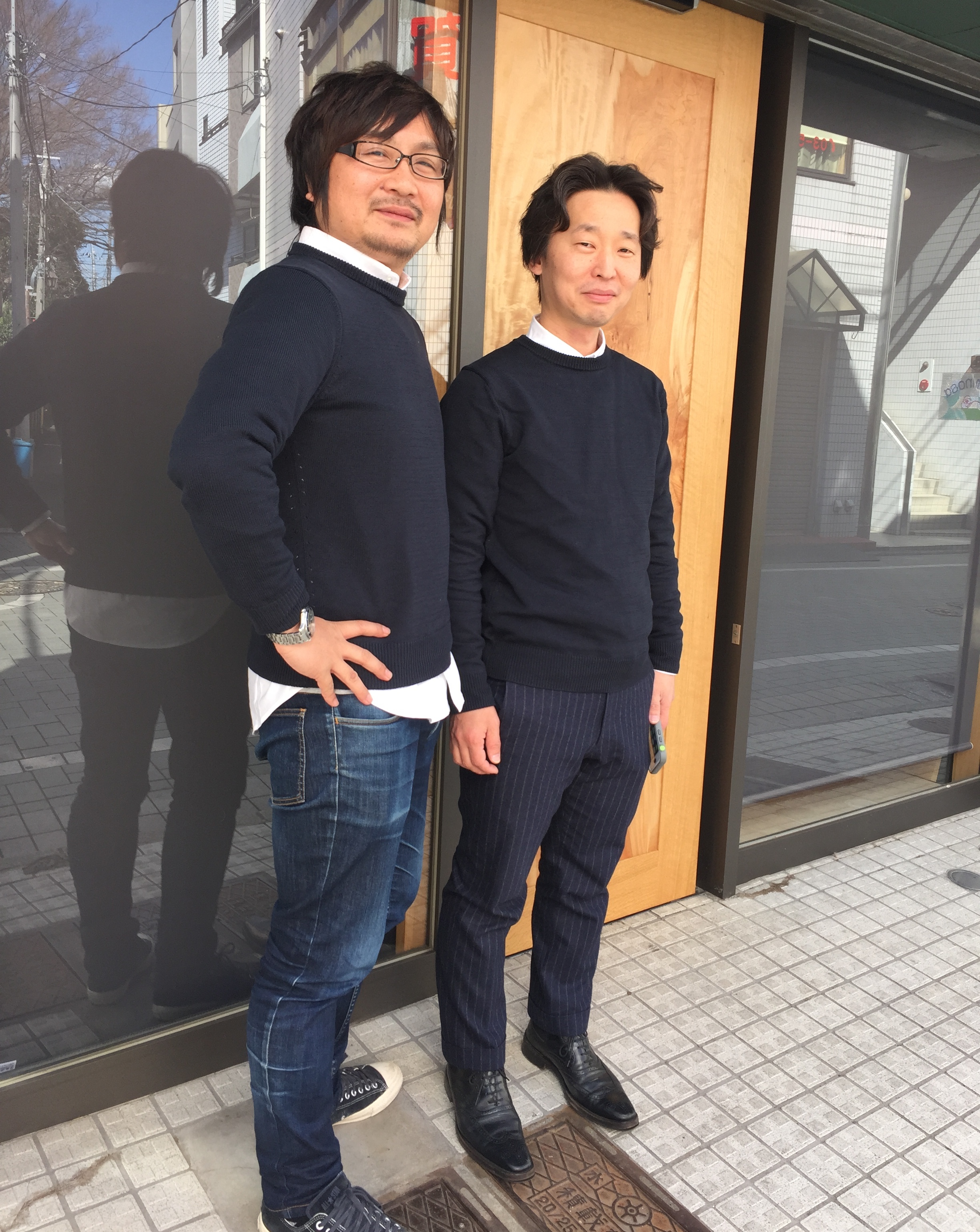 勝村と善太郎。