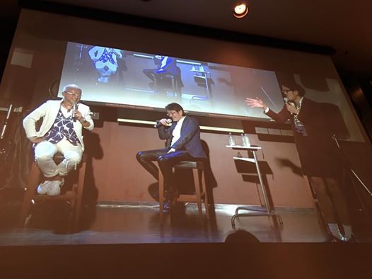 今回、ボクは司会。そしてトークショーで登場しました。