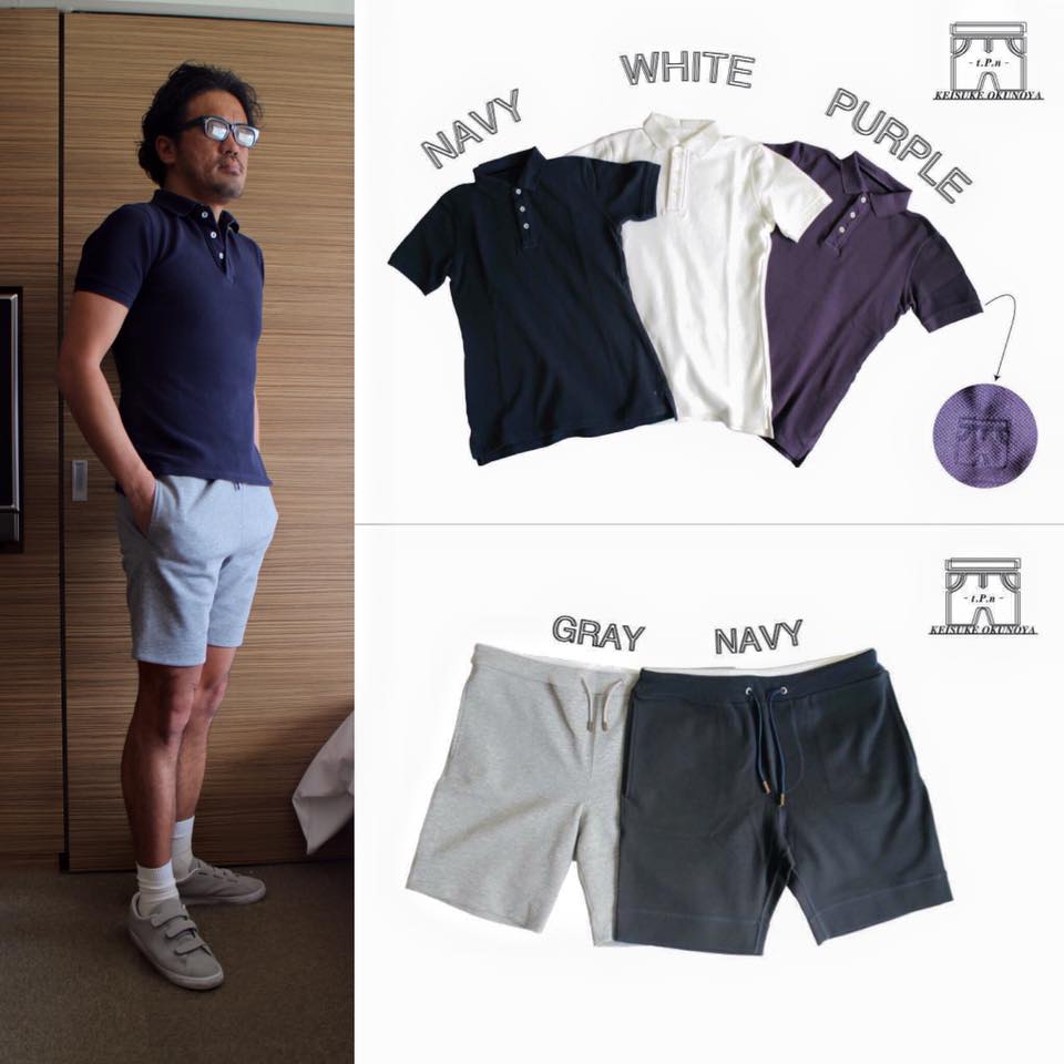 ネイビーの短パンの注文が多すぎて、この衣装でプレーする事に変更。