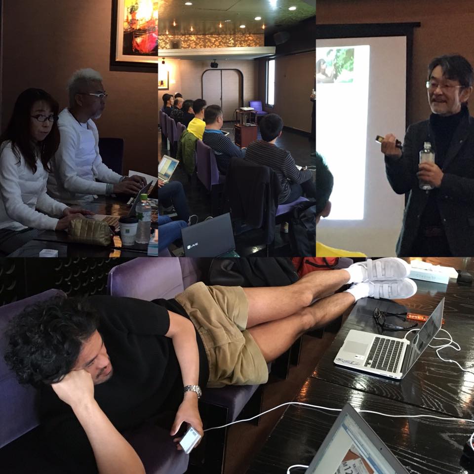 講師陣はいつも真剣な表情です。 photo by 勝村