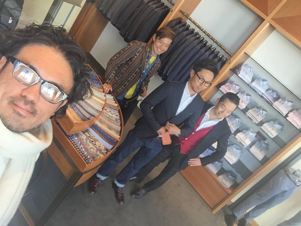 先日の短パンツアー、最年少は岡崎さんの息子さんでした。