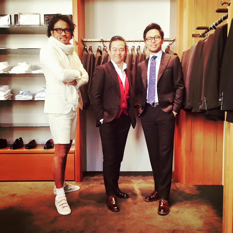 せっかくなんでスリーショットもね。