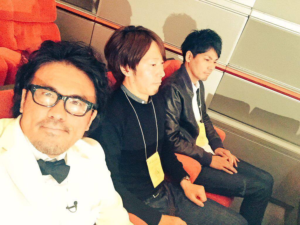 マネージャーはいつものこの人達。毎回カチンコチンです。