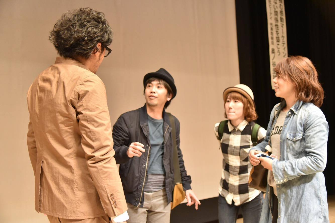 みんなはこんな風にインカメすると喜んでくれます。