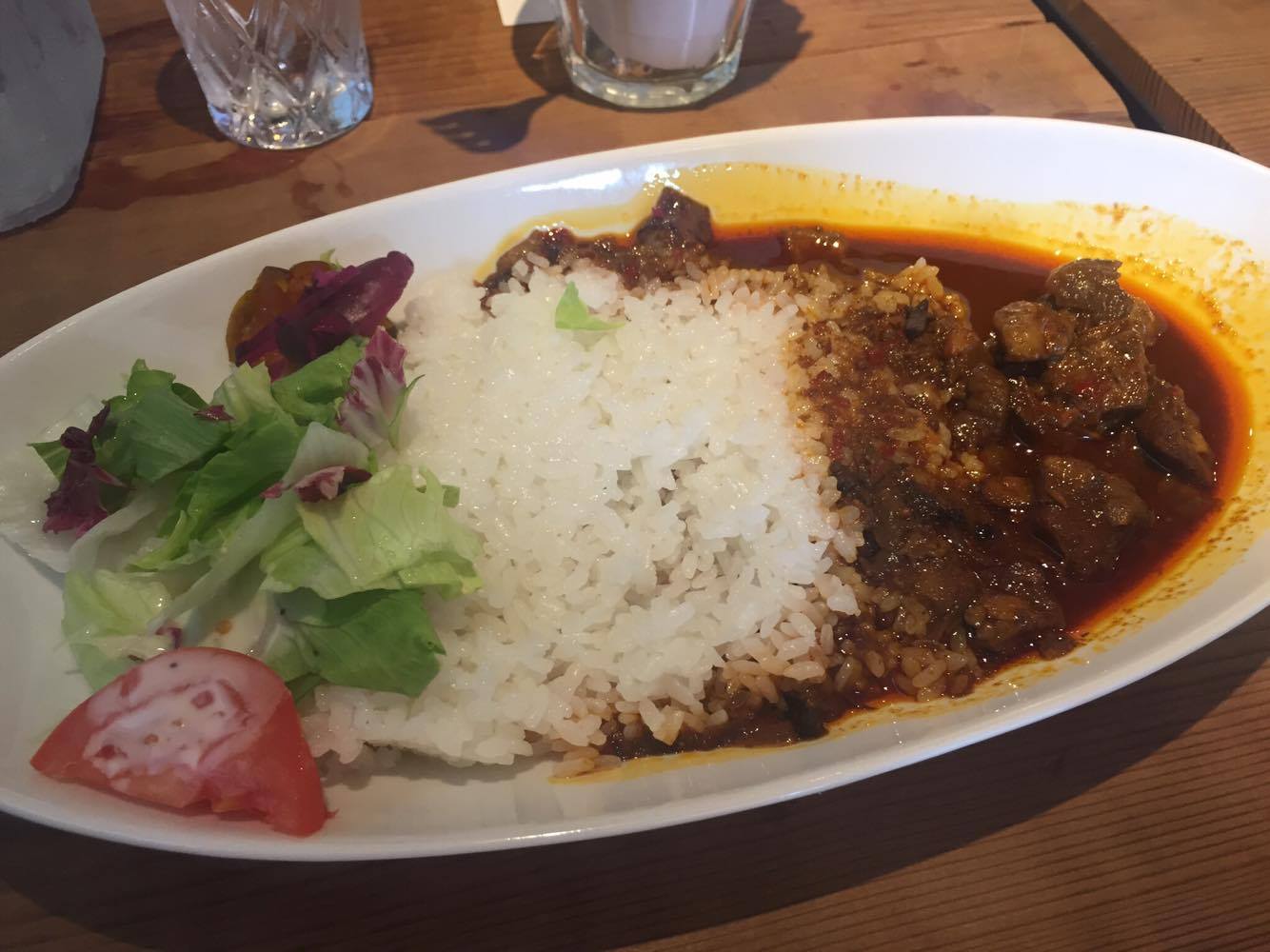 あの伝説のカレーが復活してました。