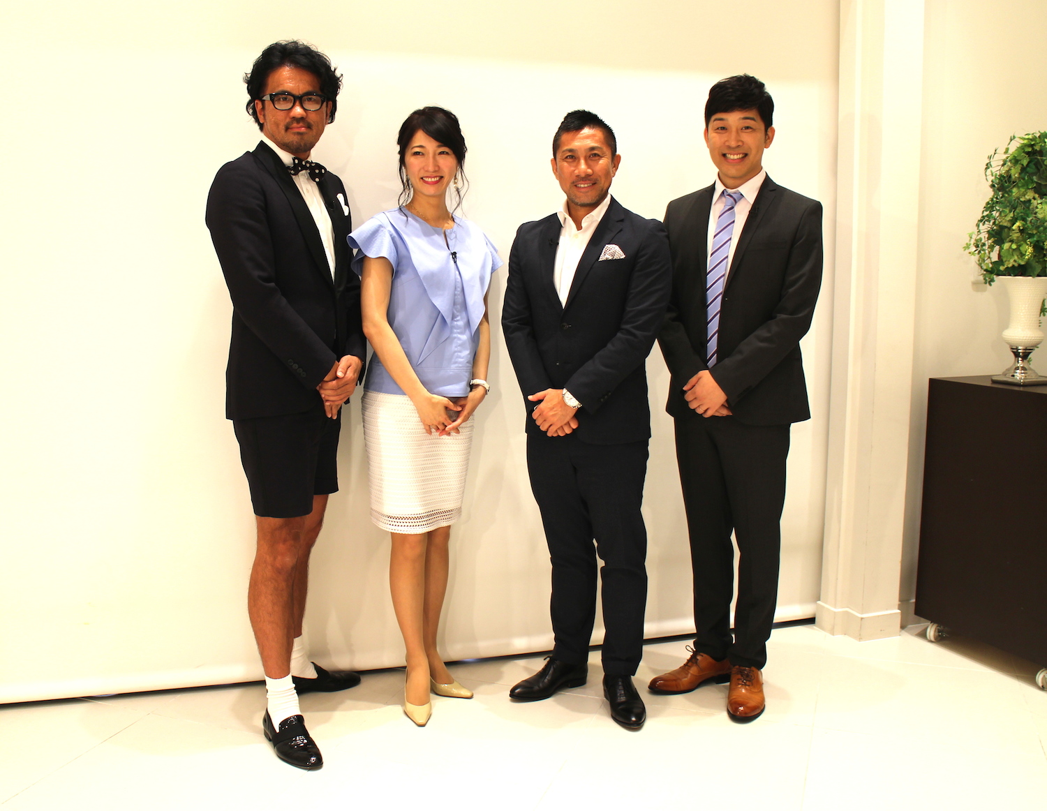 今回はこの4名で終日収録でした。