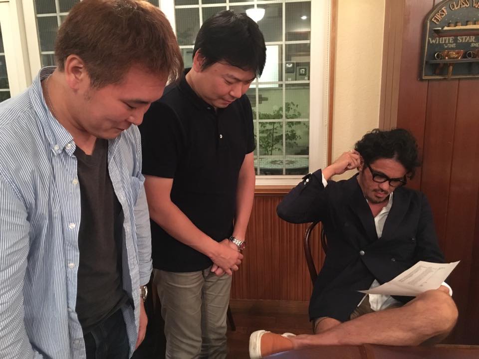 ヤラセ感ばりばりの写真だね。photo by 所詮勝村