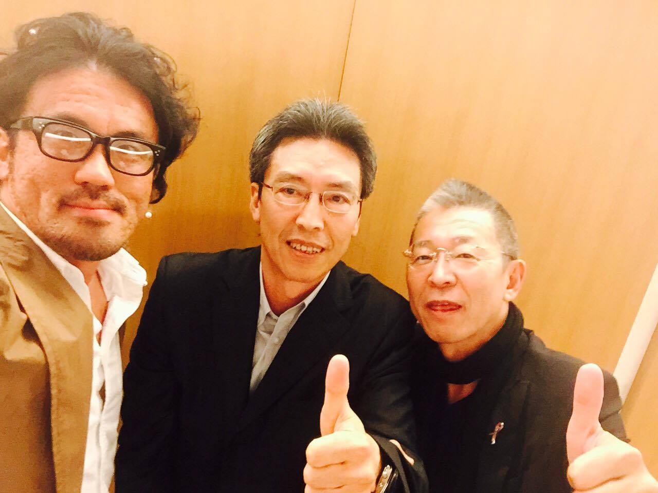 湯浅社長となべちゃん(笑)