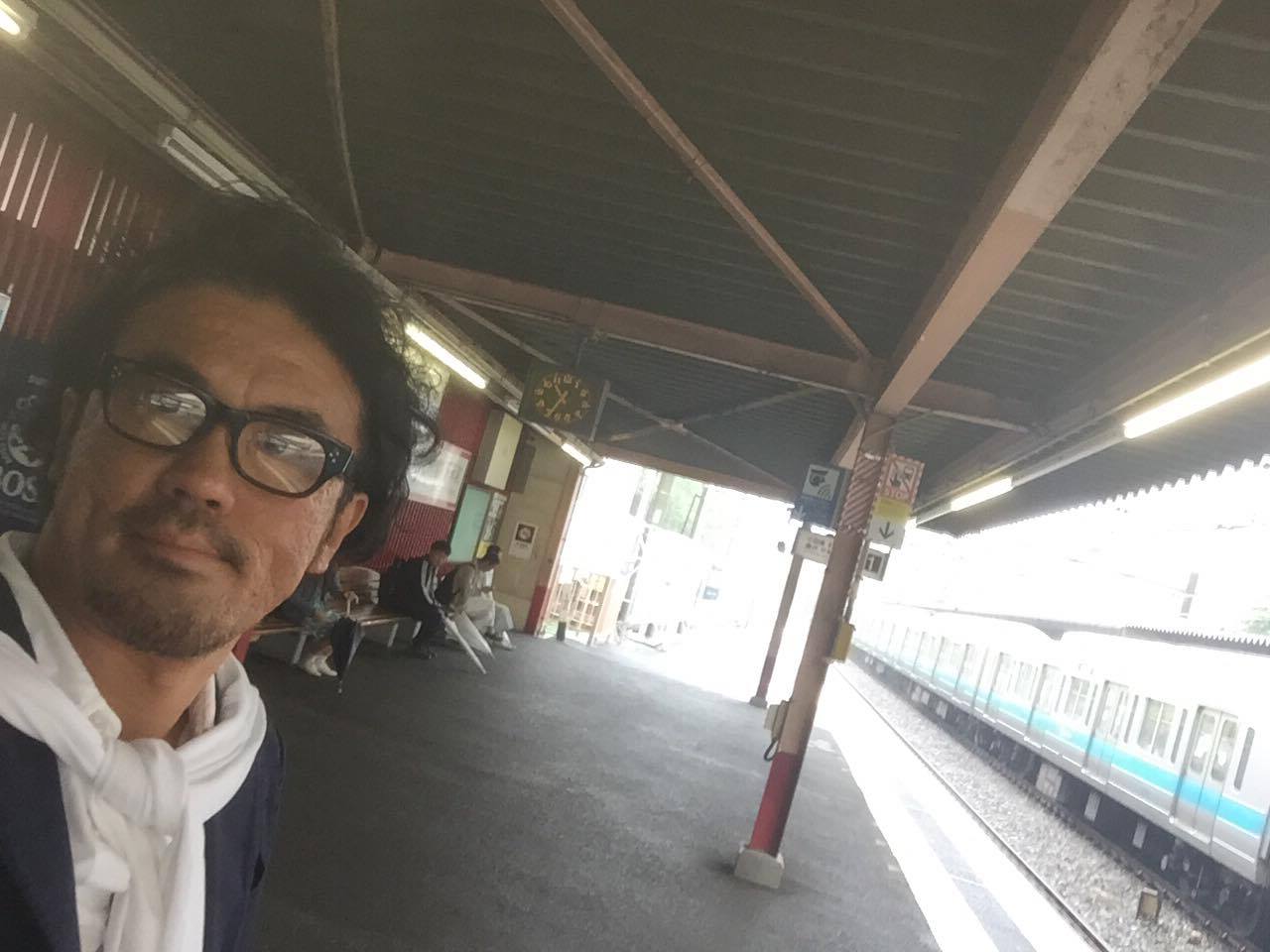 今週はエクスマウィーク。ほぼ毎日この電車で向かいます。