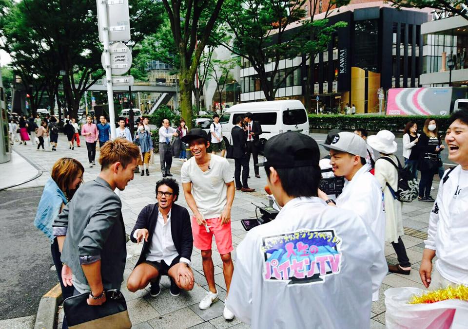 「 その短パンの丈の長さ、ホントにバランスが良いの? 」って伝えてるとこ。