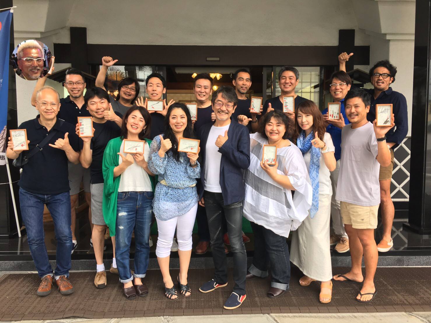 エヴァ15期の皆さんと。卒業ホントにおめでとう。