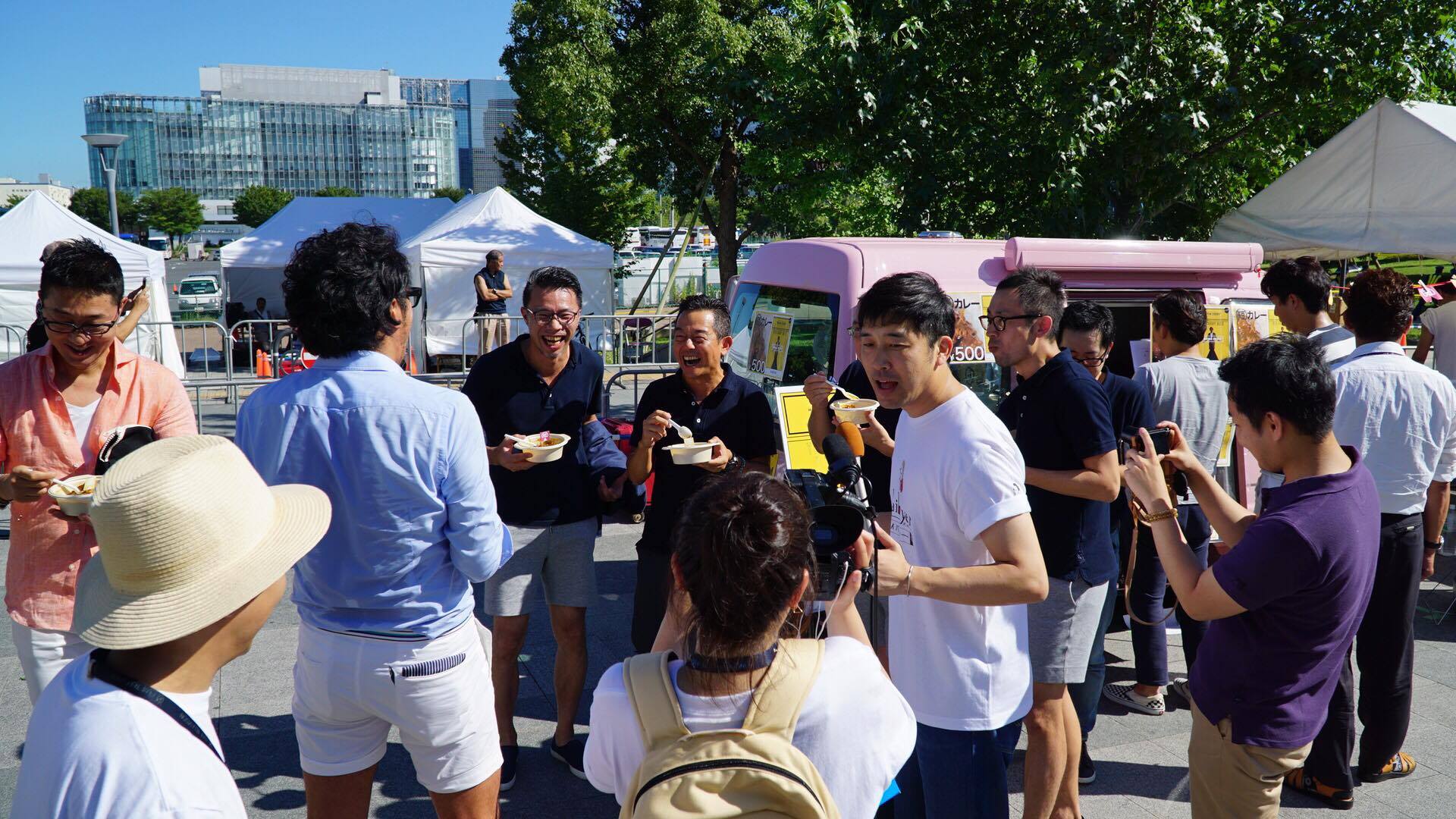 みんなでカレーを食べたよね。