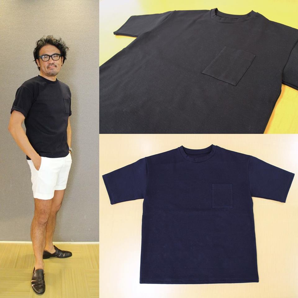 最後はこれ。ビッグシルエットの丸首Tシャツ。