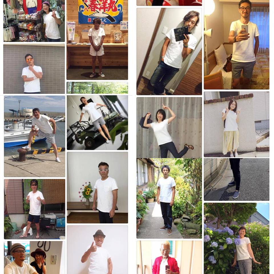 Keisuke okunoya 鹿の子Tシャツを着てくれてる人達②