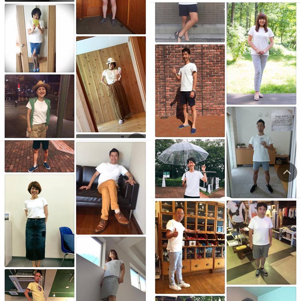 Keisuke okunoya 鹿の子Tシャツを着てくれてる人達①