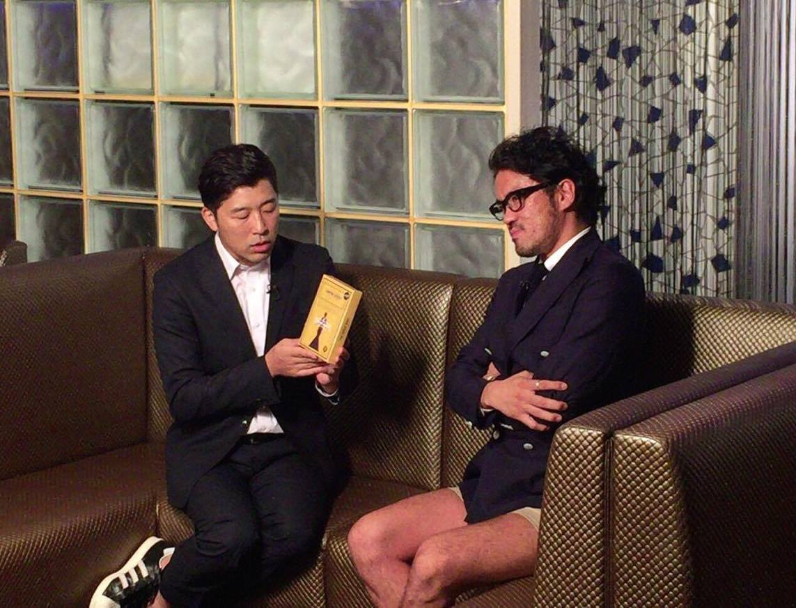 あべこうじさんと短パンカレーについてアツく語る。の画。