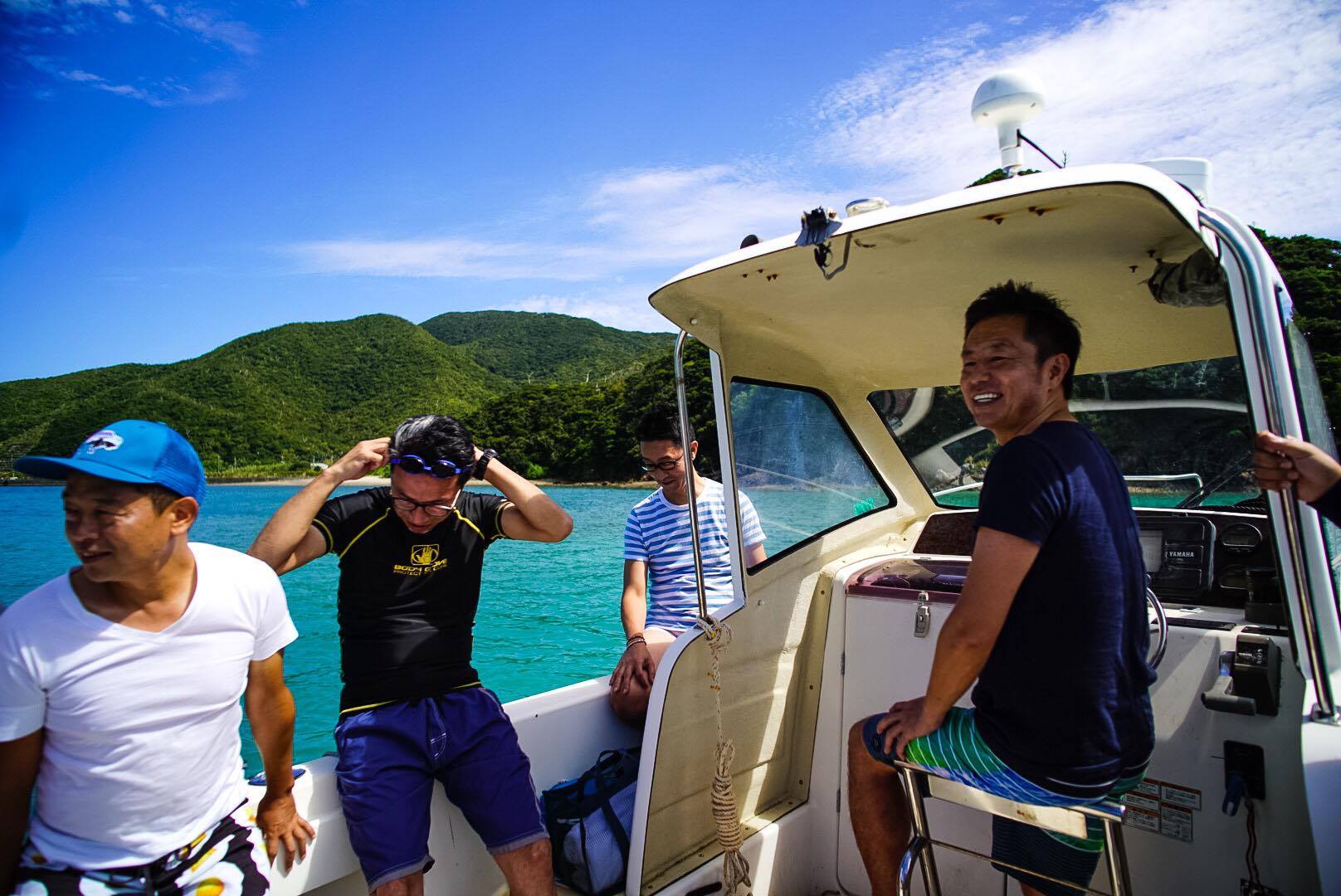 黒川さんは船舶免許も持っています