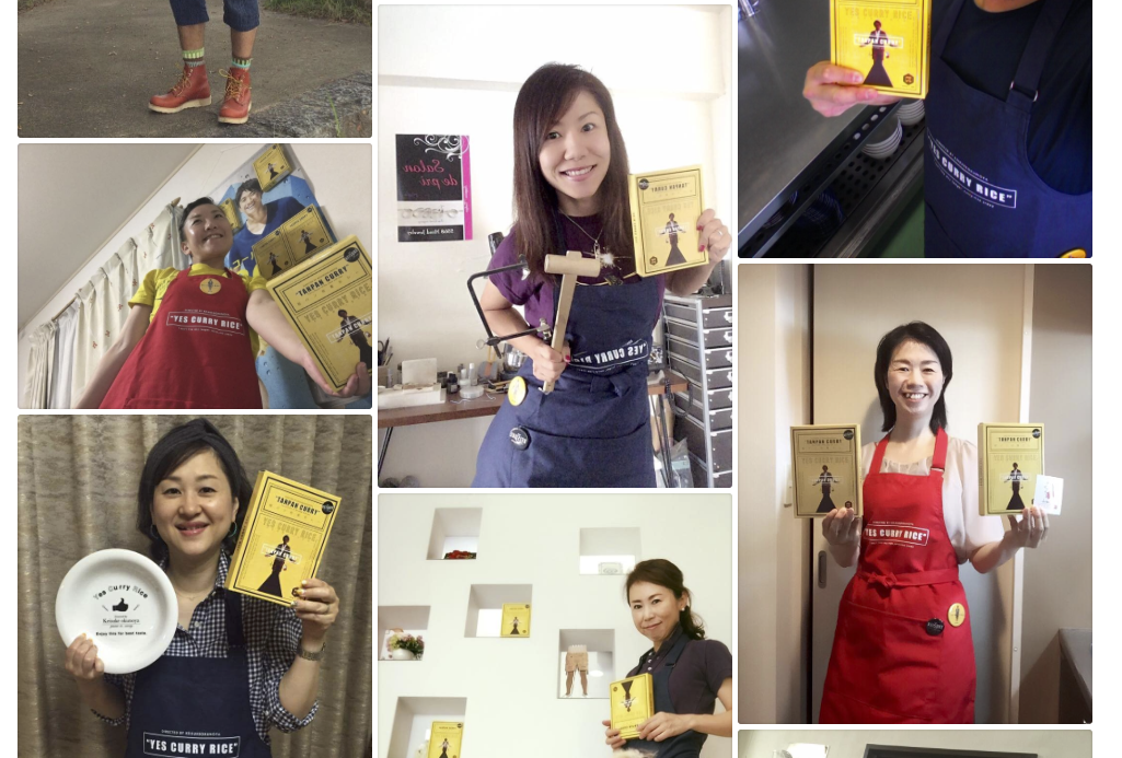 エプロンのフォトギャラリー。盛り上がりハンパないよ!