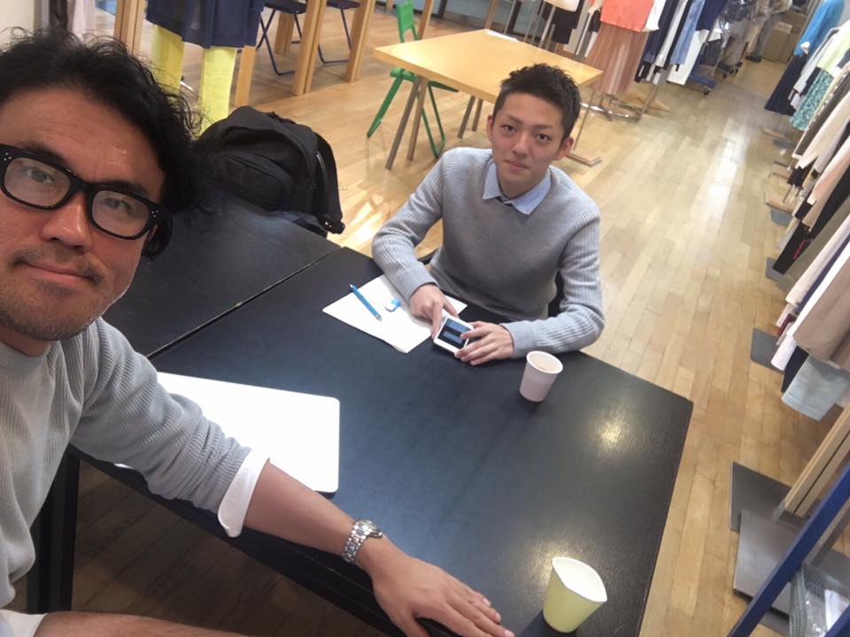 前田くん、ありがと!楽しかったよー。