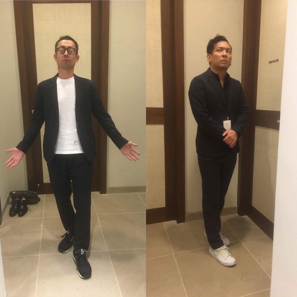 この人たちは大阪で