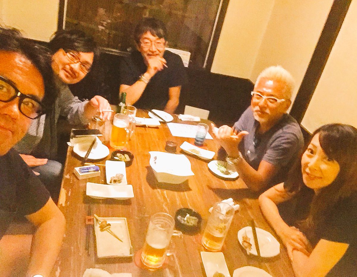 昨日の塾後のスタッフTKG