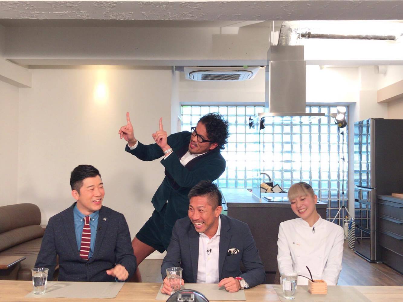 あまり見ない姿も披露してます