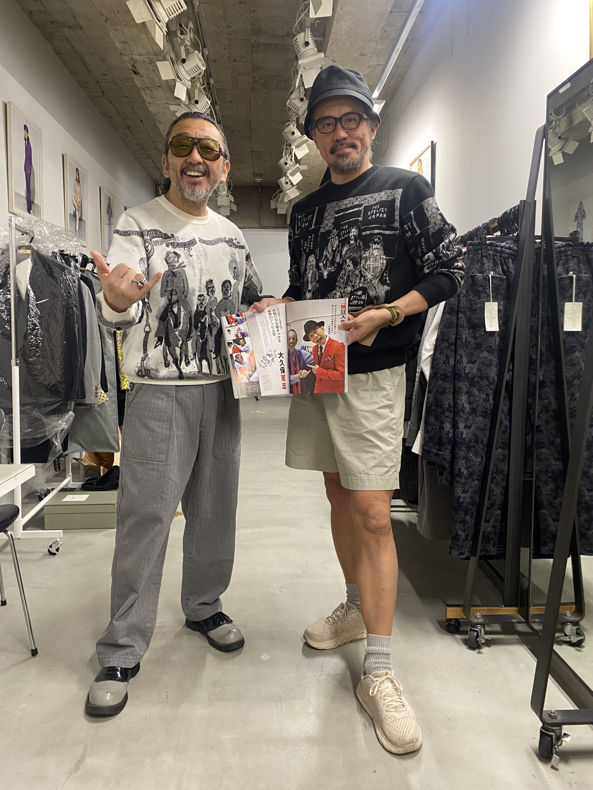 雑誌ゲーテに特集されていたThe Stylist Japanの大久保篤志さん